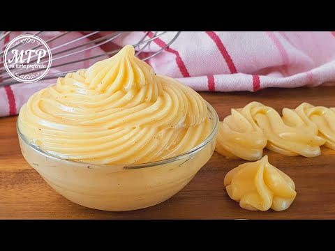 CREMA PASTELERA DE PANADERÍA | Ideal para hornear | Mi tarta preferida
