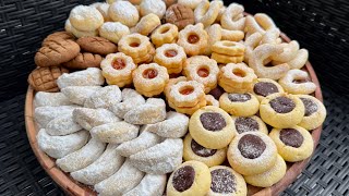 Vetëm me një Brum 6 Lloje Biskotash me shije të Ndryshme 🥰