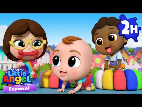 Bebé Juan hace sonidos de animal 🦓 | Canciones Infantiles con Bebé Juan🎵| Little Angel Español