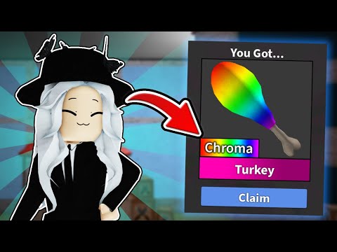 CHROMA TURKEY SPRAY in MM2 | Murder Mystery 2