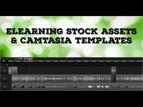 eLearning Stock Assets and Camtasia Templates