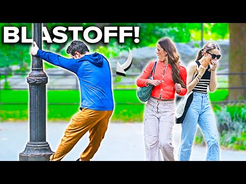 The Fart MAGICIAN! Funny Fart Prank in Central Park!