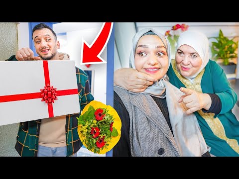 أنا وأمي فاجأنا هديل بهدية لتحقيق حلمها ومشروعها 🎁 تأثرت كتير 🥹