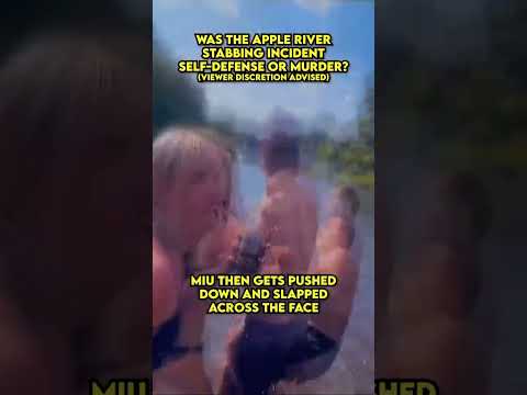 Was the Apple River stabbing self-defense or murder?  Comment your thoughts below! #news #aor