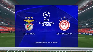 Benfica vs Olympiakos (J5 de la phase régulière de la Champions League 2026–27)