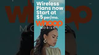 Try Whoop Mobile for FREE!!! whoopmobile.com