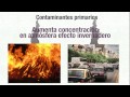 Cuestionario sobre Contaminación Atmosférica