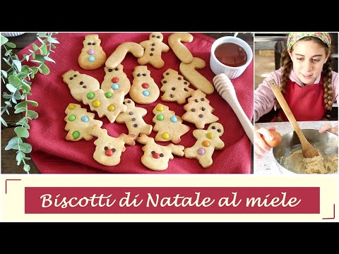 BISCOTTI DI NATALE AL MIELE, da preparare con i bambini- la cucina di Rita