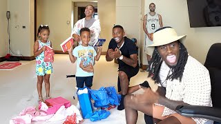 FunnyMike Lets Kai Cenat Babysit Londyn & MJ.. 😂