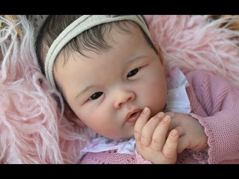 Adorable Asian Silicone Reborn Baby Chi