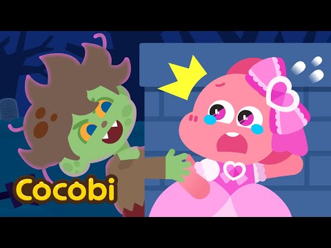 Green Zombie VS Pink Princess + More FUN Songs for Kids | Cocobi