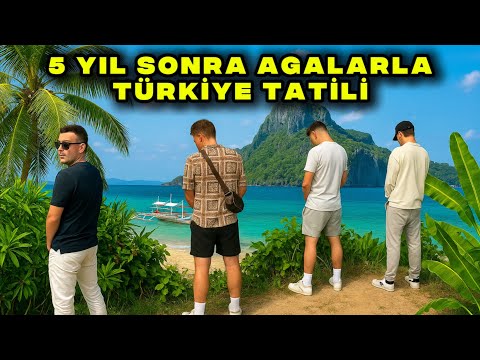 5 YIL SONRA AGALARLA TÜRKİYE TATİL VLOG 🇹🇷
