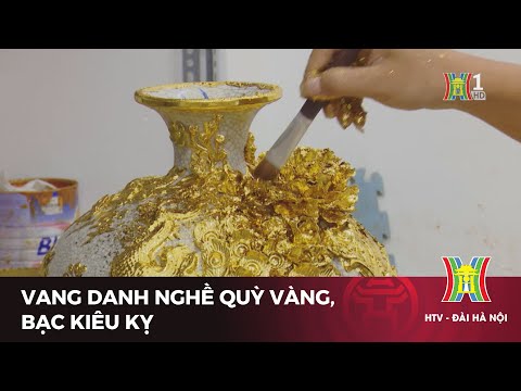 Kieu Ky Gold and Silver Leaf Craft