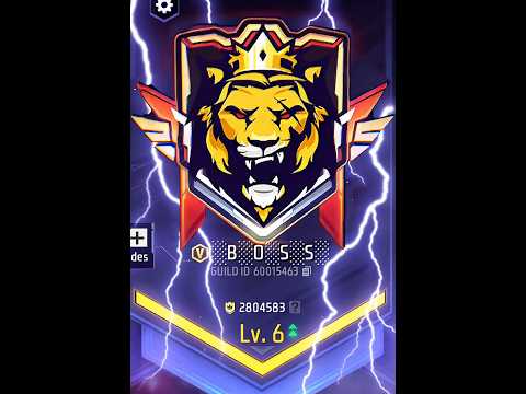 FREE FIRE GLOBAL TOP 1 😈 || BOSS ALWAYS ON TOP 😈 BOSS GUILD FREE FIRE #shorts #freefireshorts