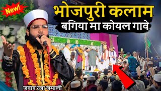 भोजपुरी कलाम से दिल जीत लिया Baghiya Ma Koyal Kaave Jhoome Malal Ho | Nawab Raza Jamali 