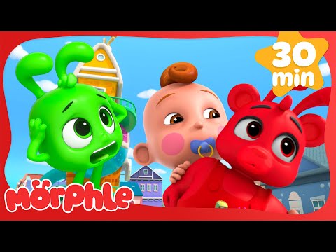 Giant Baby Mischief | 🔴 Morphle VS Orphle 🟢 | Big Fun for Little Ones! | Kids Cartoon