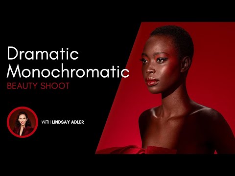 Setting the Tone: Creating a Dramatic Monochromatic Beauty Image