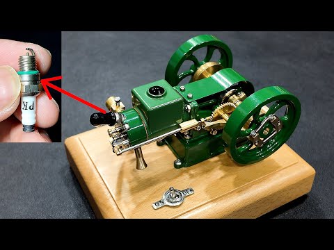 VINTAGE ENGINE M17 - 1.6cc Mini Micro Engine Evaporated Water cooled Gasoline Engine