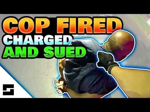 Cop Puts 62 Year Old In The Hospital - Fired, Charged, and Sued!