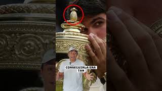 ¿Por qué el trofeo varonil de Wimbledon tiene una piña?