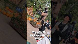 Parade schauen oder lieber Attraktionen fahren?🎢🎃#europapark #freizeitpark #amusementpark #halloween