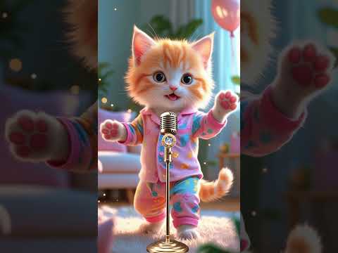 Kucing Nyanyi Pok Ame ame Cilukba #kucing #kucinglucu #kucingnyanyi #viralvideo