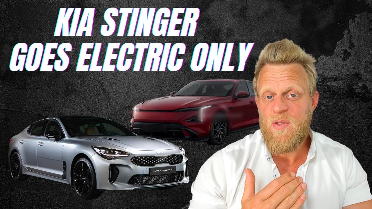 The NEW Kia Stinger will be EV only with 700km range & twice the power