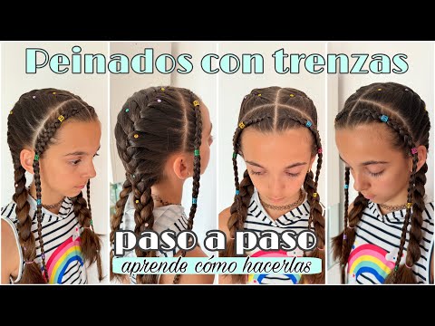 TRENZAS Fáciles y Bonitas para Princesitas 👑