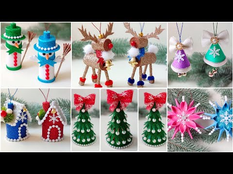 🔥6 DIY Christmas Crafts 🎄 Christmas Decorations 🎅 DIY Christmas tree toys