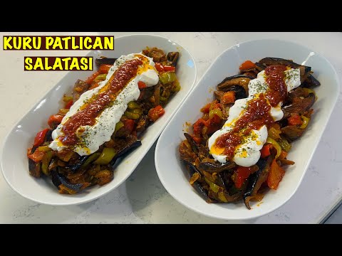 Yoğurtlu Kuru Patlıcan Salatası Tarifi
