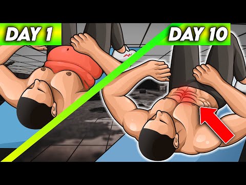 5 Levels of Situps For A Six Pack