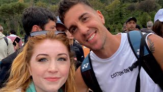 I MET THANASI!!! Rome Tennis Masters Vlog 2023