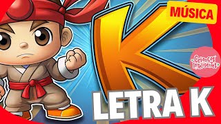 BRINCAR COM A LETRA K NOVO  - MÚSICA - CRIANÇAS INTELIGENTES - JP KIDS #criançasinteligentes #jpkids