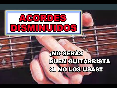 POR QUÉ ES UN GRAN ERROR NO USAR ACORDES DISMINUIDOS EN TUS CANCIONES (en este video lo entenderás)!