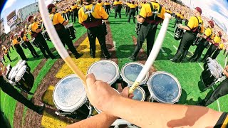 Sun Devil Marching Band '25 | Salute to Service Half-time Show | Quad Cam | 11/15 vs West Virginia 