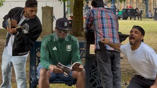 Secretly taking notes prank | sleeping between a man and woman | lost mobile prank | joker pranks 