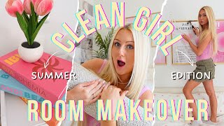 Clean Girl Room Makeover 🌞 Summer Edition | MaVie Noelle