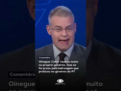Oinegue: Collor roubou no proprio governo, mas foi preso pela ladroagem que praticou no PT #shorts
