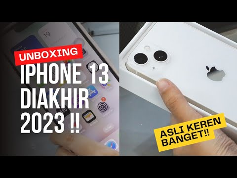 Unboxing Terheboh !!! My first iPhone❣️| Iphone 13