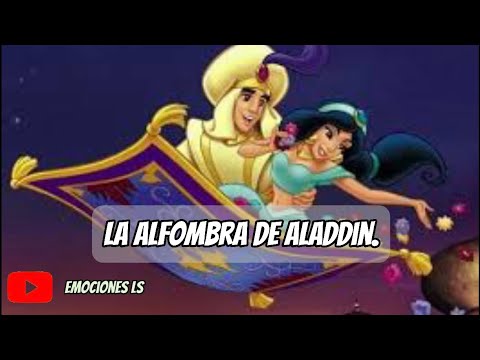 La alfombra mágica dé aladdin 😱