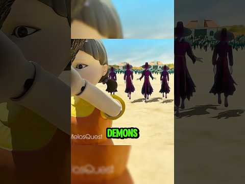 When K-Pop Demon Hunters Enter the Squid Game #squidgame #kpop
