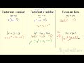 Exploring the Greatest Common Factor in Algebra
