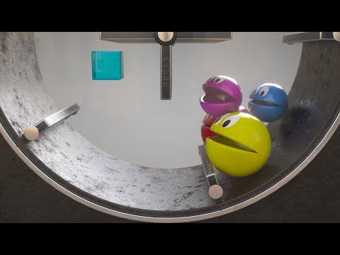 Test: When Pac-Mans See Jelly, They Go Wild! 😂 😋 ❤️ C4D4U