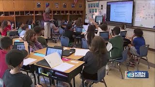 YouTube video thumbnail: 'Leading now is Imperative': Kansas BOE Discusses School Cell Phone ban