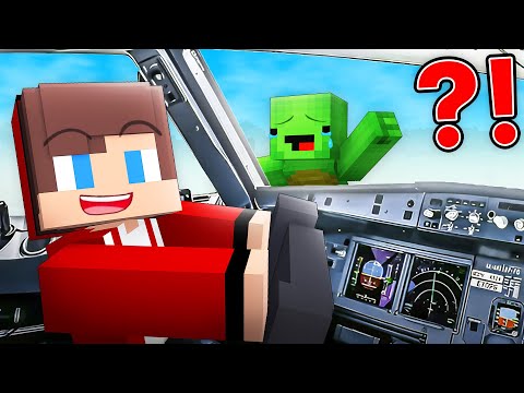 How Mikey and JJ Became PILOTS in Minecraft (Maizen)