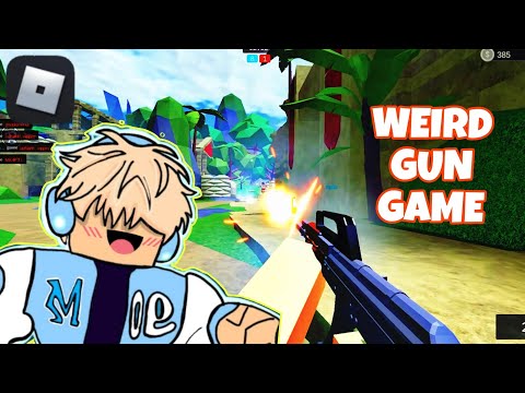 This New GAME Is Actually VERY FUN! 😁 (Roblox Weird Gun Game)