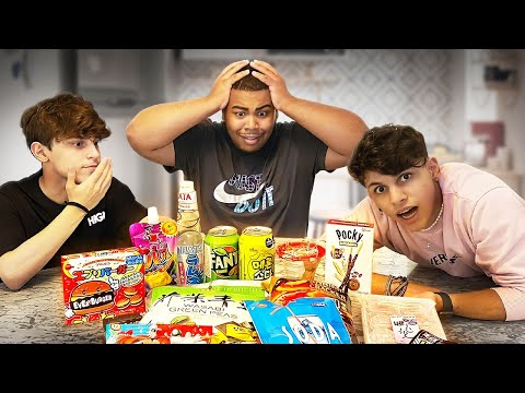 PROVANDO COMIDAS BIZARRAS (me arrependi!)