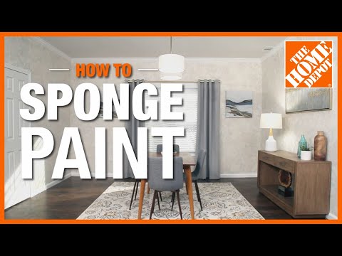 How to Sponge Paint