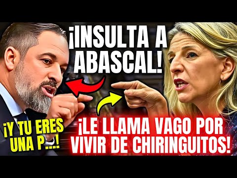 VOX le "BAJA LA CHULERÍA" a una EXCITADA YOLANDA DÍAZ💥¡¡LA DEJAN LLORANDO POR INSULTAR A ABASCAL!!💥