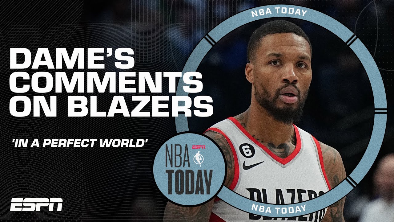 Damian Lillard would stay in Portland ‘in a perfect world’ 👀 Reaction to Dame’s comments